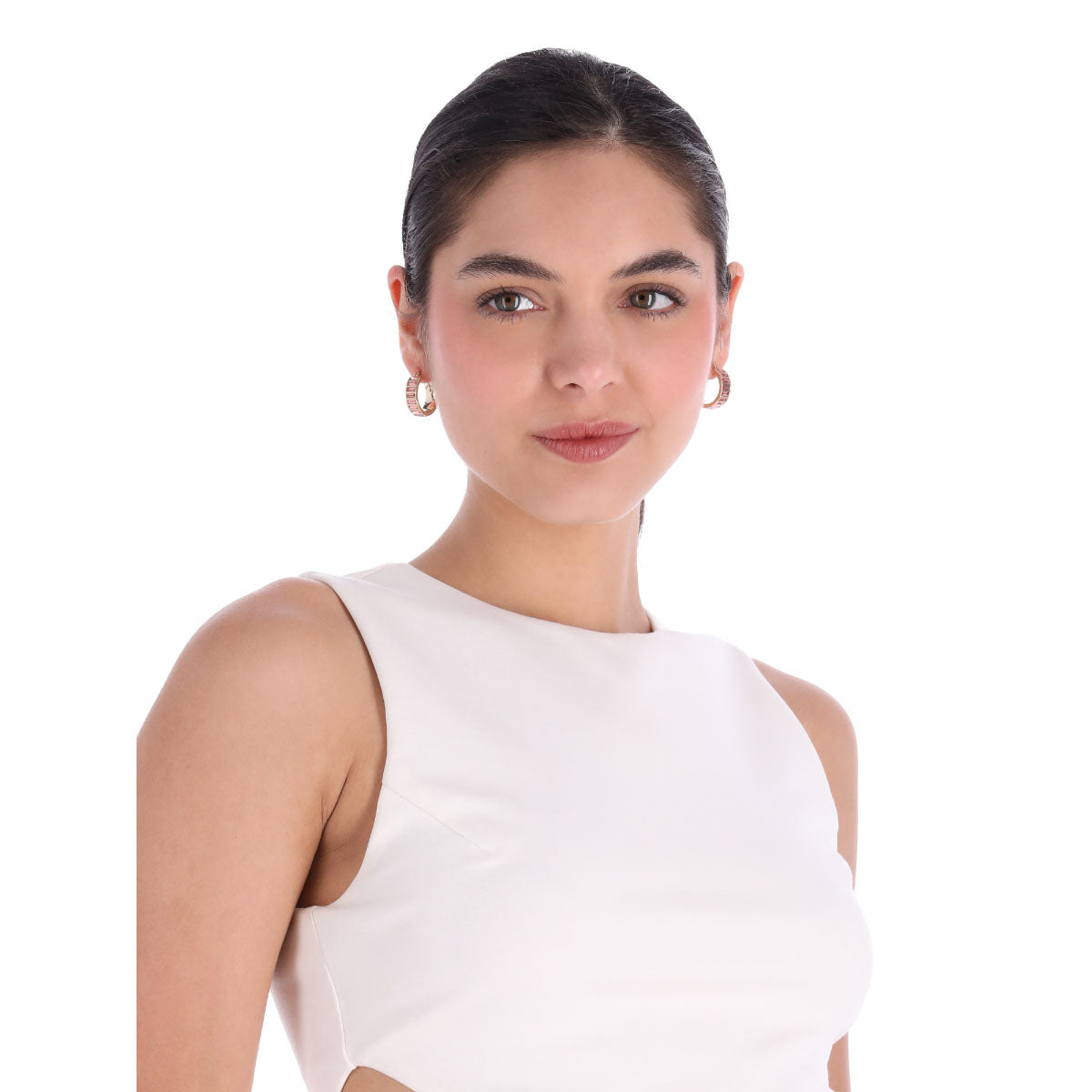 ARETES DKNY SOPHIE ROJO