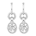 ARETES DKNY MAGGIE PLATEADO