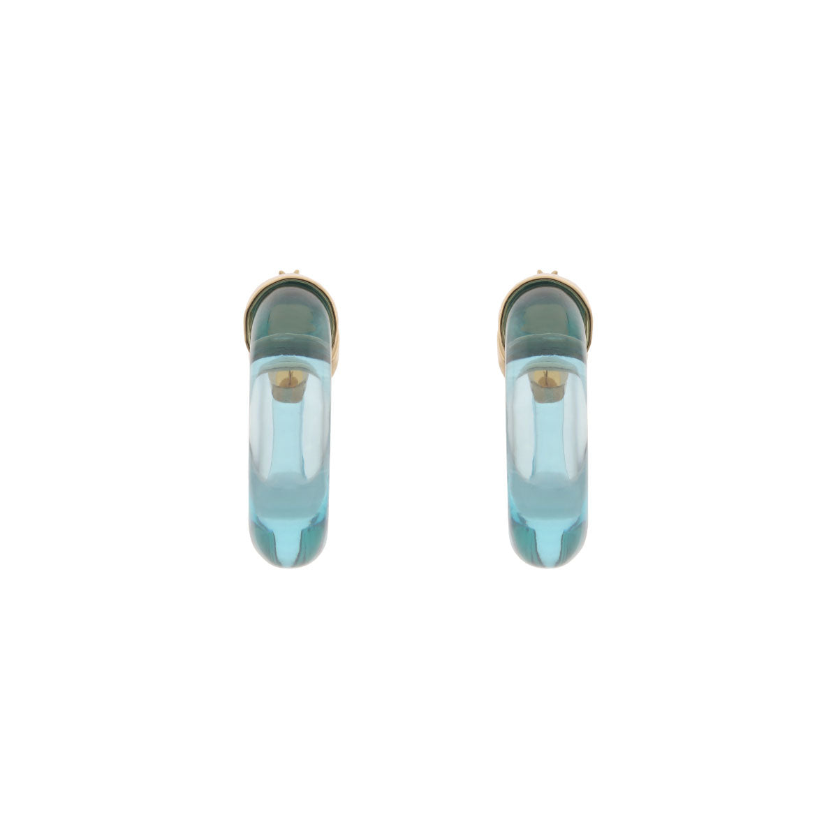 ARETES DKNY KATANA DORADO