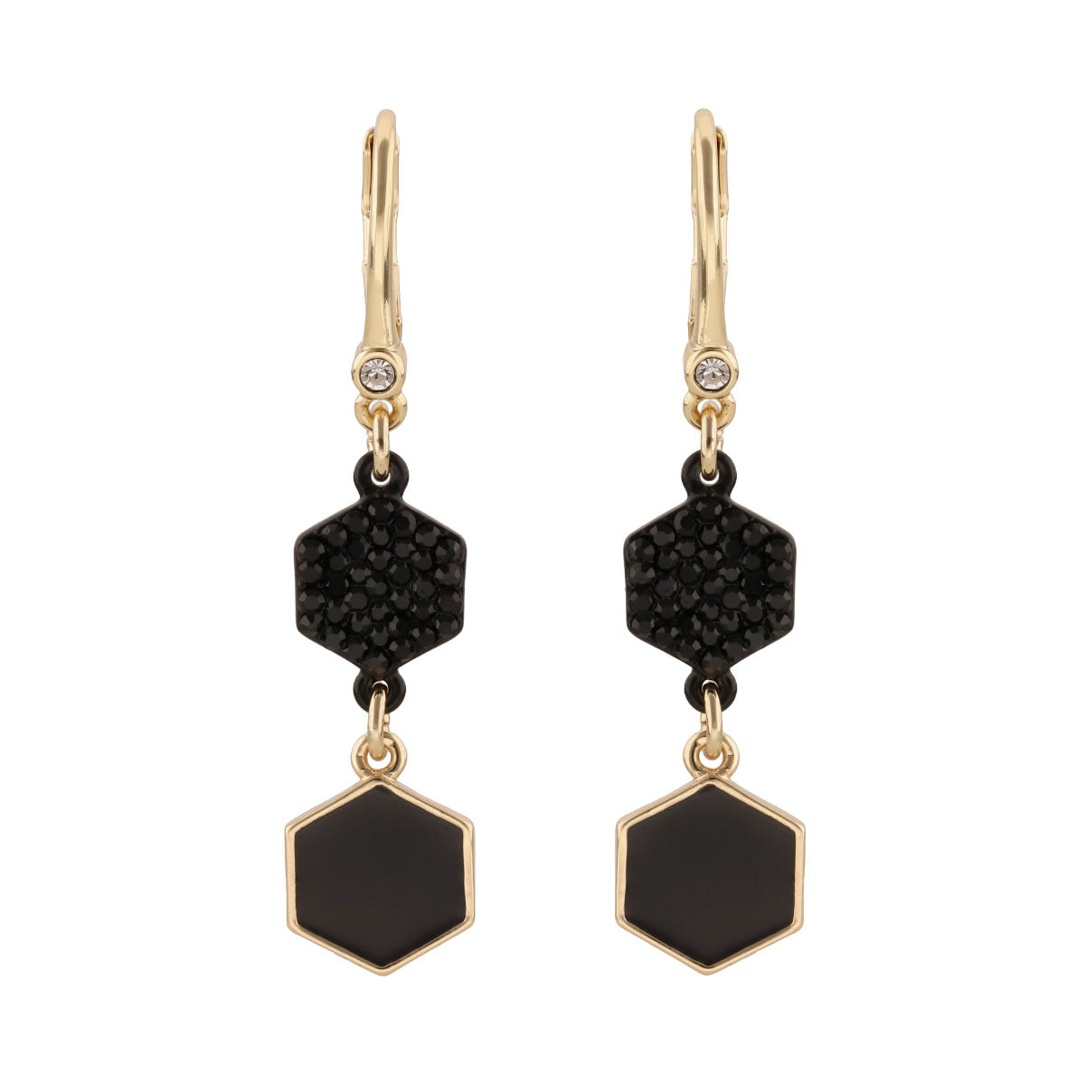 ARETES DKNY KATANA DORADO