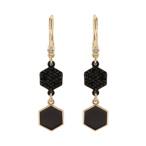 ARETES DKNY KATANA DORADO