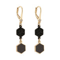 ARETES DKNY KATANA DORADO
