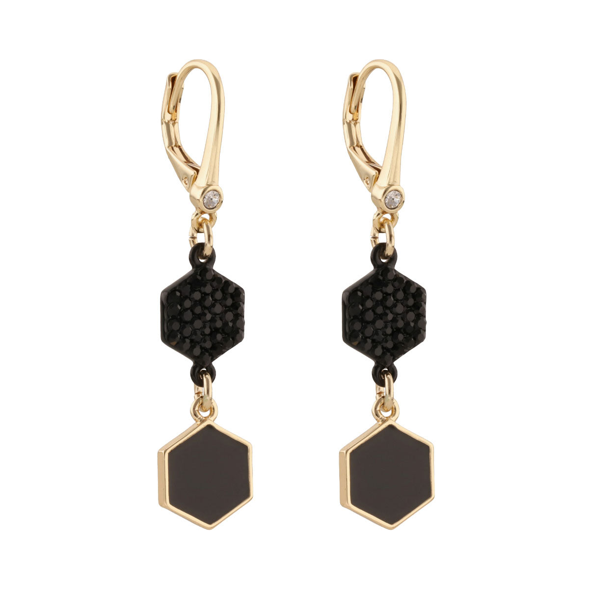 ARETES DKNY KATANA DORADO