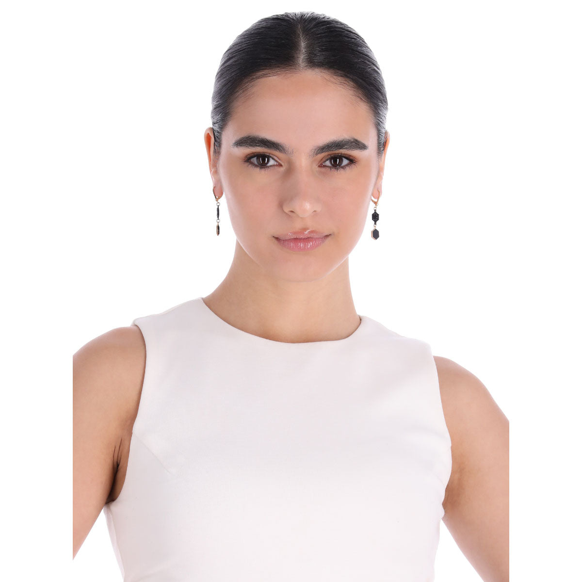ARETES DKNY KATANA DORADO
