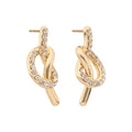 ARETES DKNY LUCY DORADO