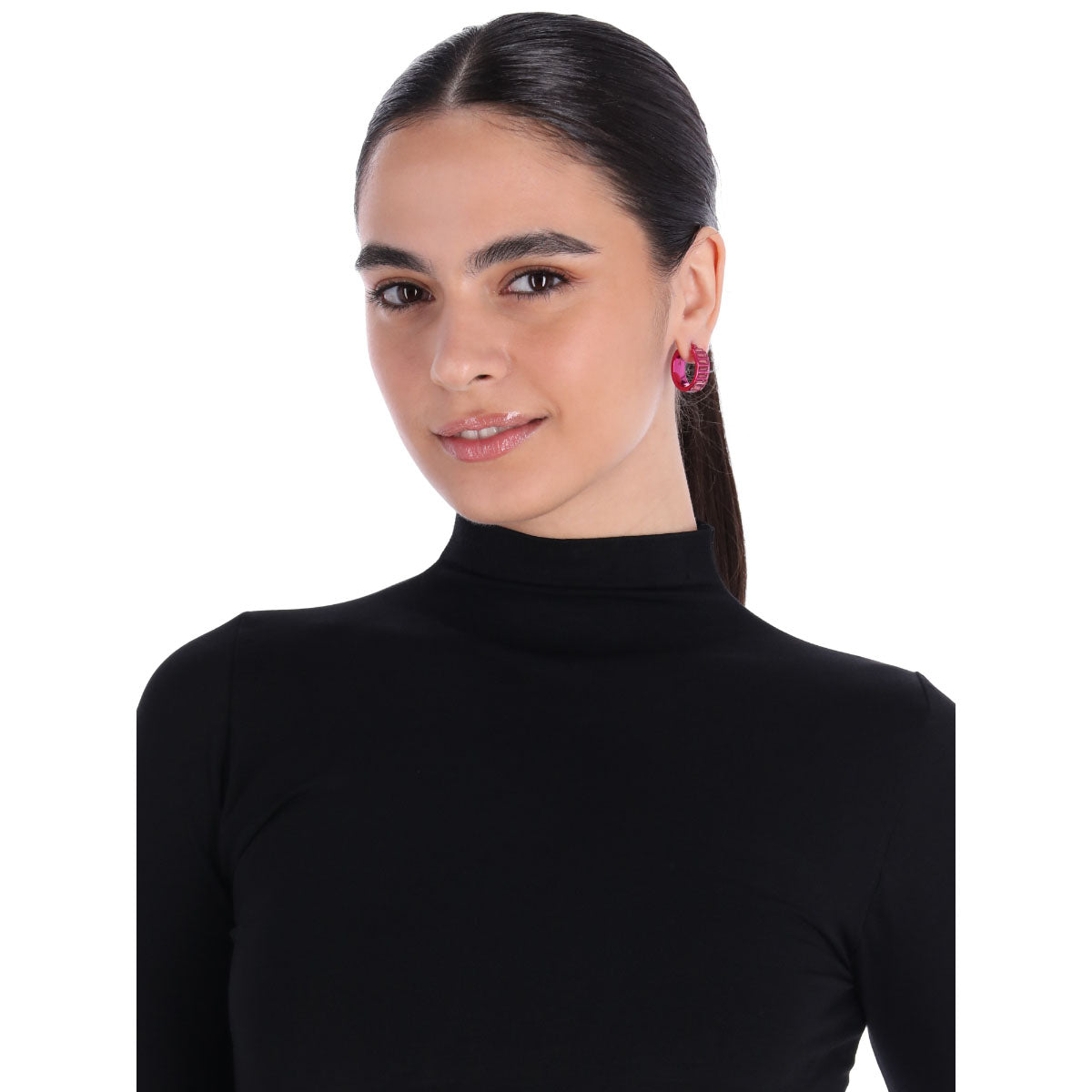 ARETES DKNY SALLY ROSA