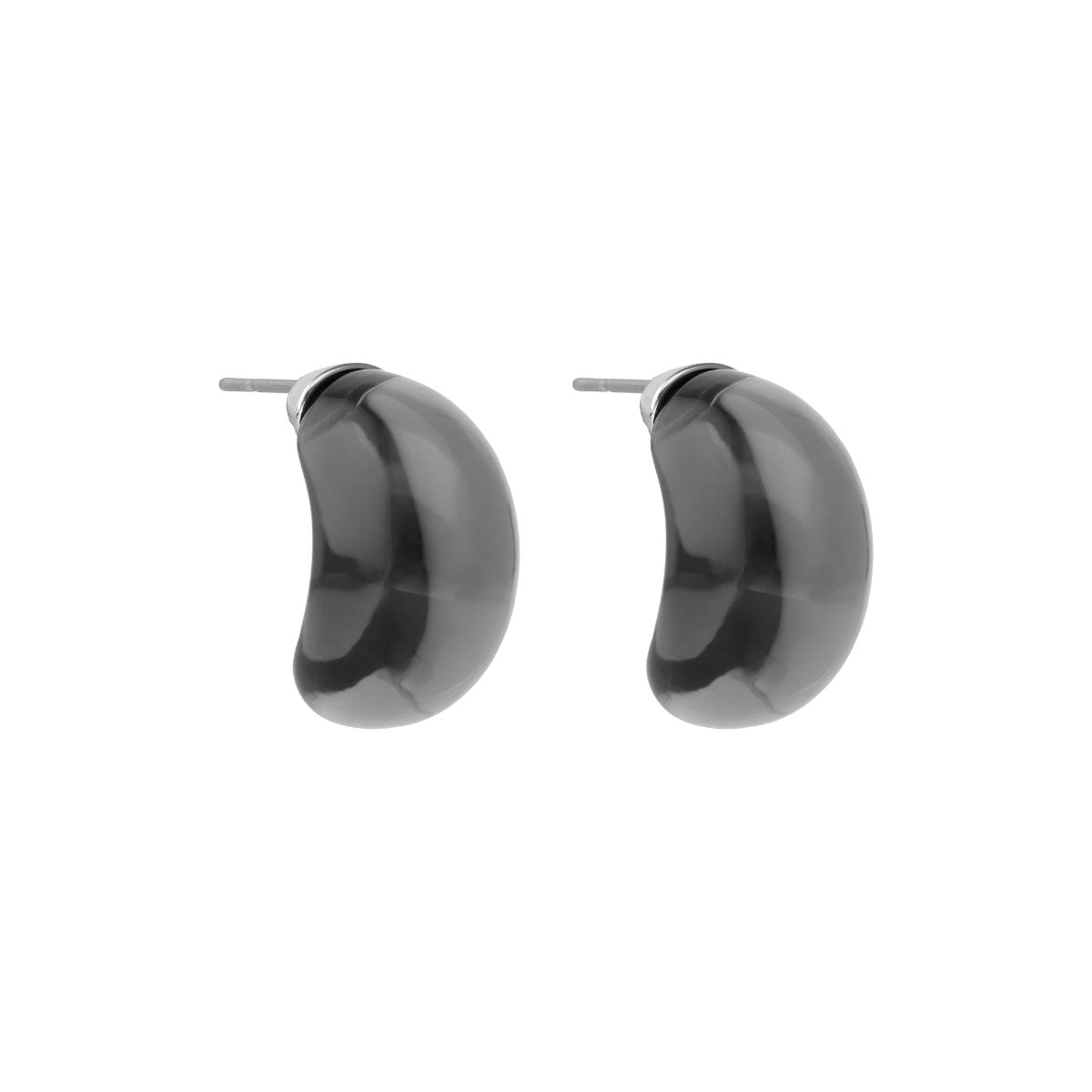 ARETES DKNY SALLY NEGRO