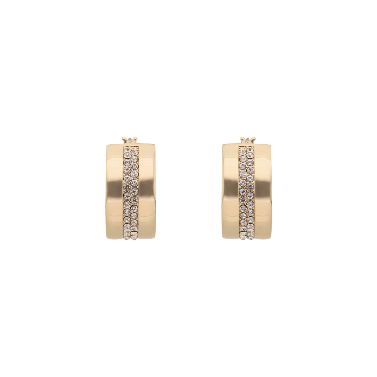 ARETES DKNY JADE DORADO