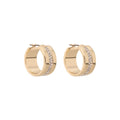 ARETES DKNY JADE DORADO
