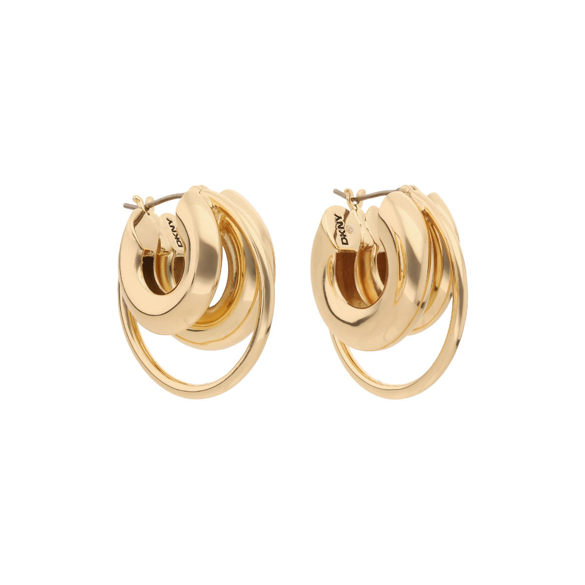 ARETES DKNY RAINE PLATEADO