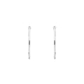 ARETES DKNY JADE PLATEADO