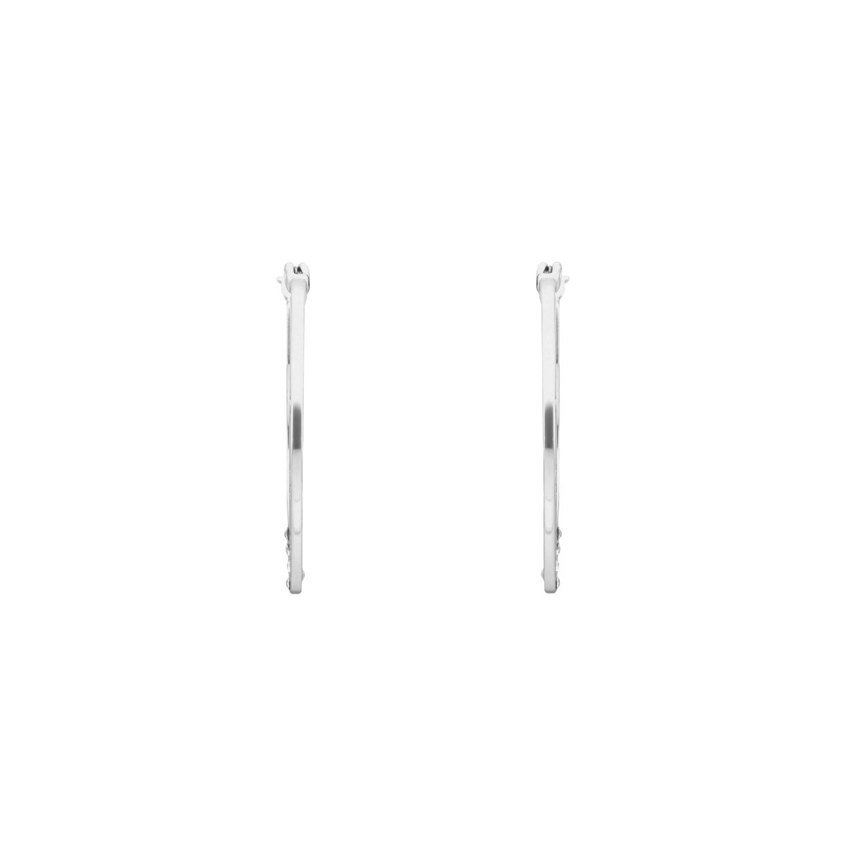 ARETES DKNY JADE PLATEADO