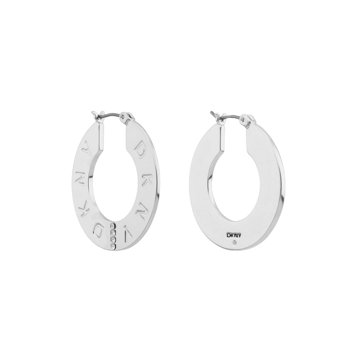 ARETES DKNY JADE PLATEADO