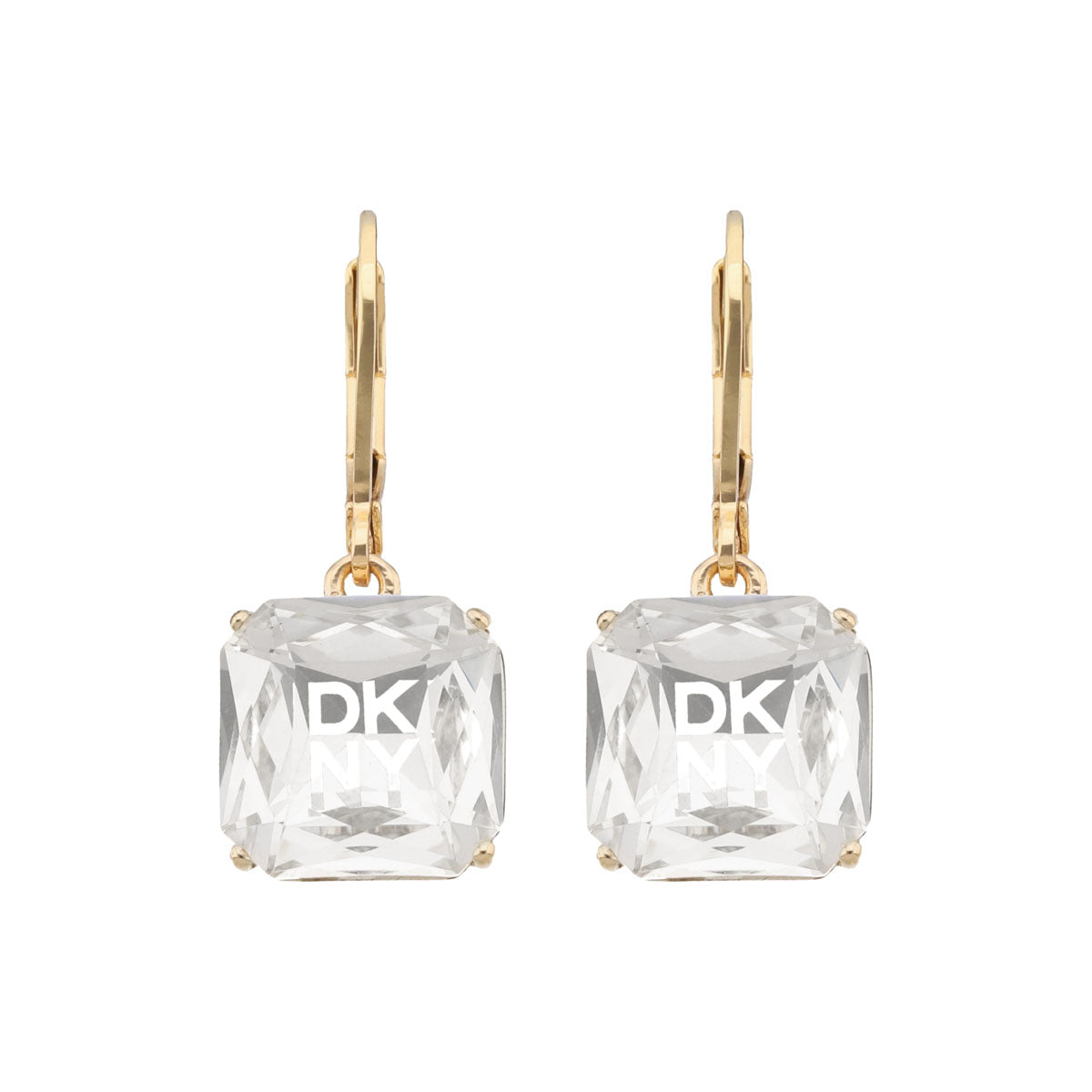 ARETES DKNY COLOR DORADO FORMA CUADRADO 04G00828