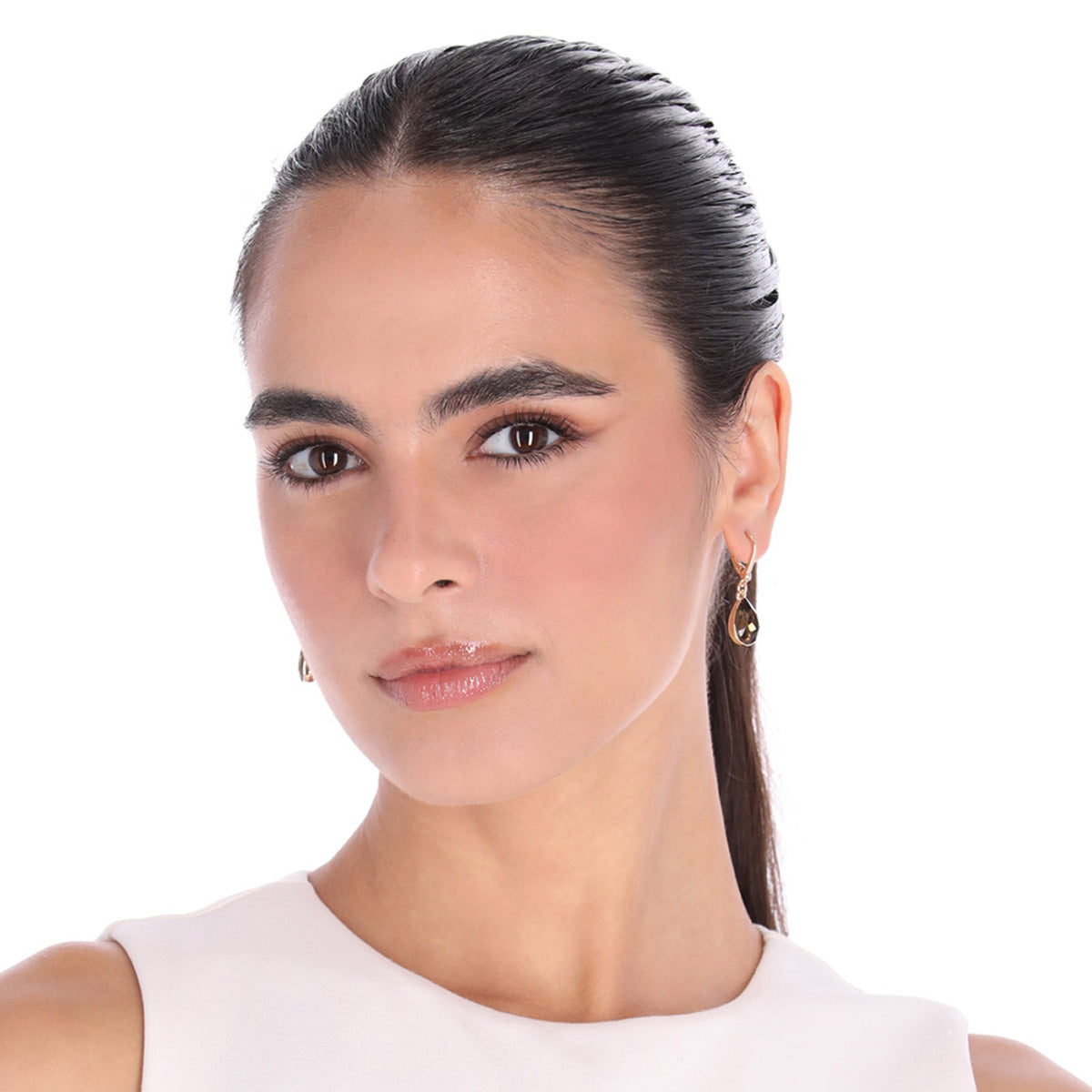 ARETES DKNY BITONO FORMA GOTA 04G00836