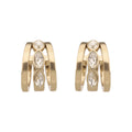 ARETES DKNY COLOR DORADO FORMA TRIPLE ARO 04G00837