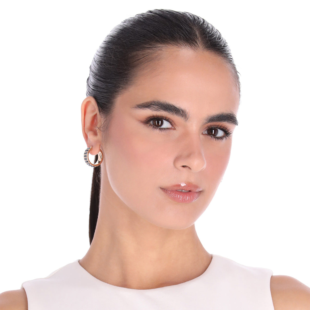 ARETES DKNY BITONO FORMA CIRCULAR 04G00839