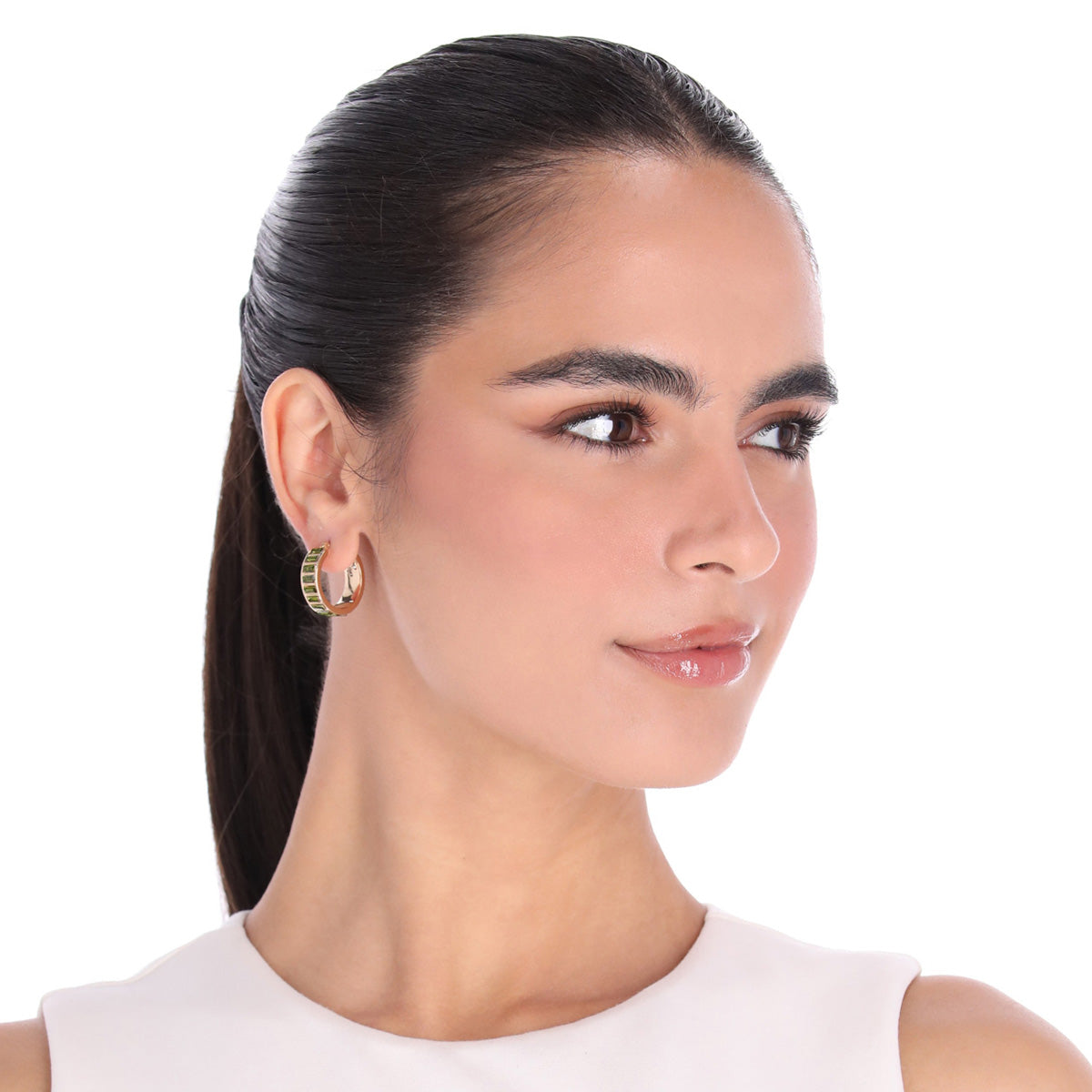 ARETES DKNY COLOR BITONO FORMA CIRCULAR 04G00840