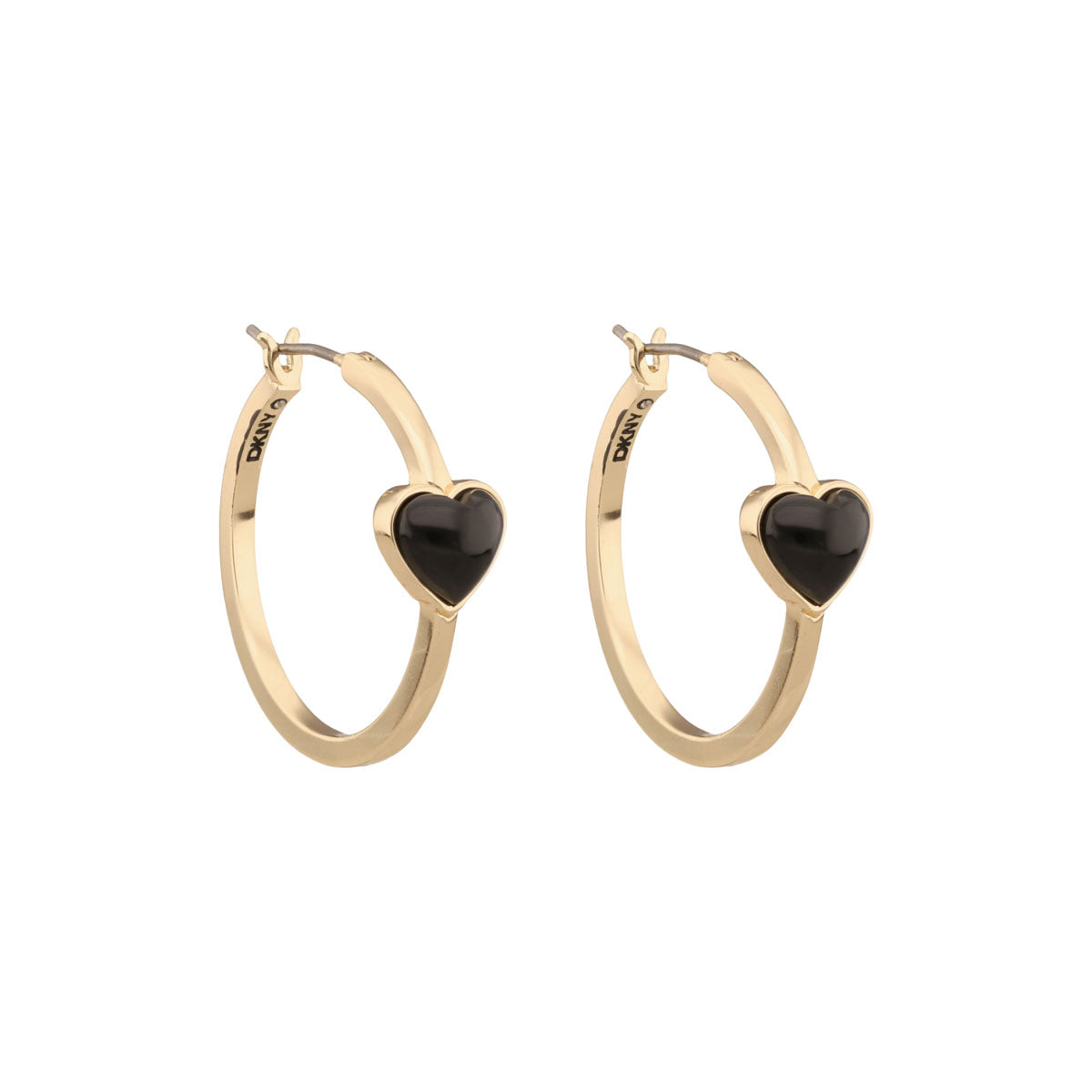 ARETES DKNY COLOR DORADO FORMA CORAZON 04G00855