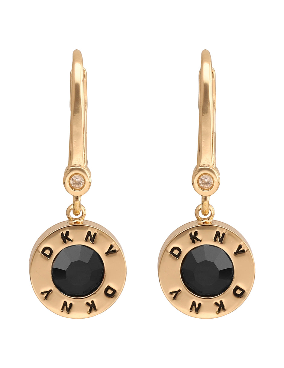 ARETES DKNY COLOR DORADO FORMA CIRCULAR 04G00868