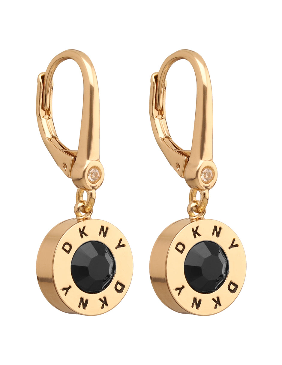 ARETES DKNY COLOR DORADO FORMA CIRCULAR 04G00868