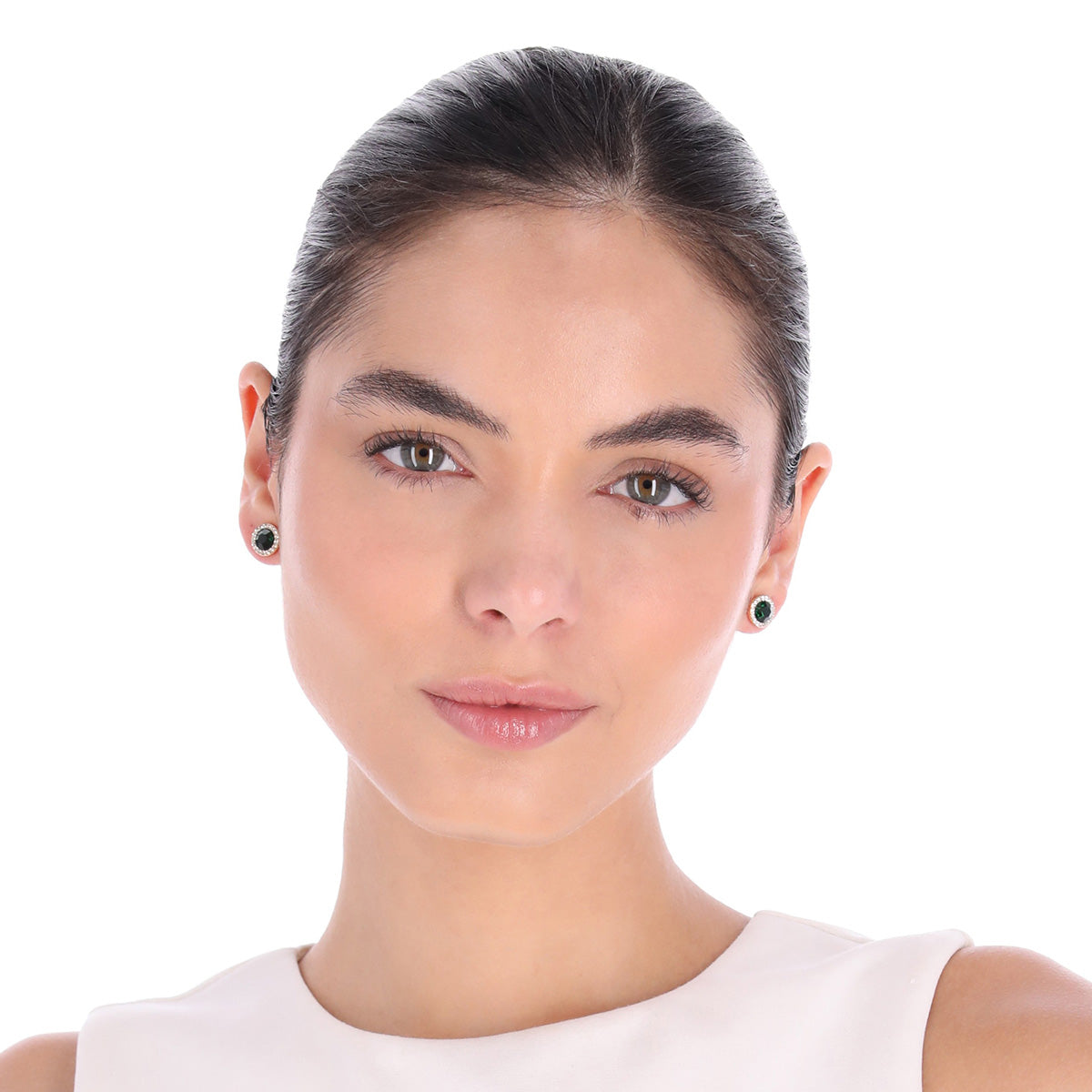 ARETES DKNY HADLEE PLATEADO