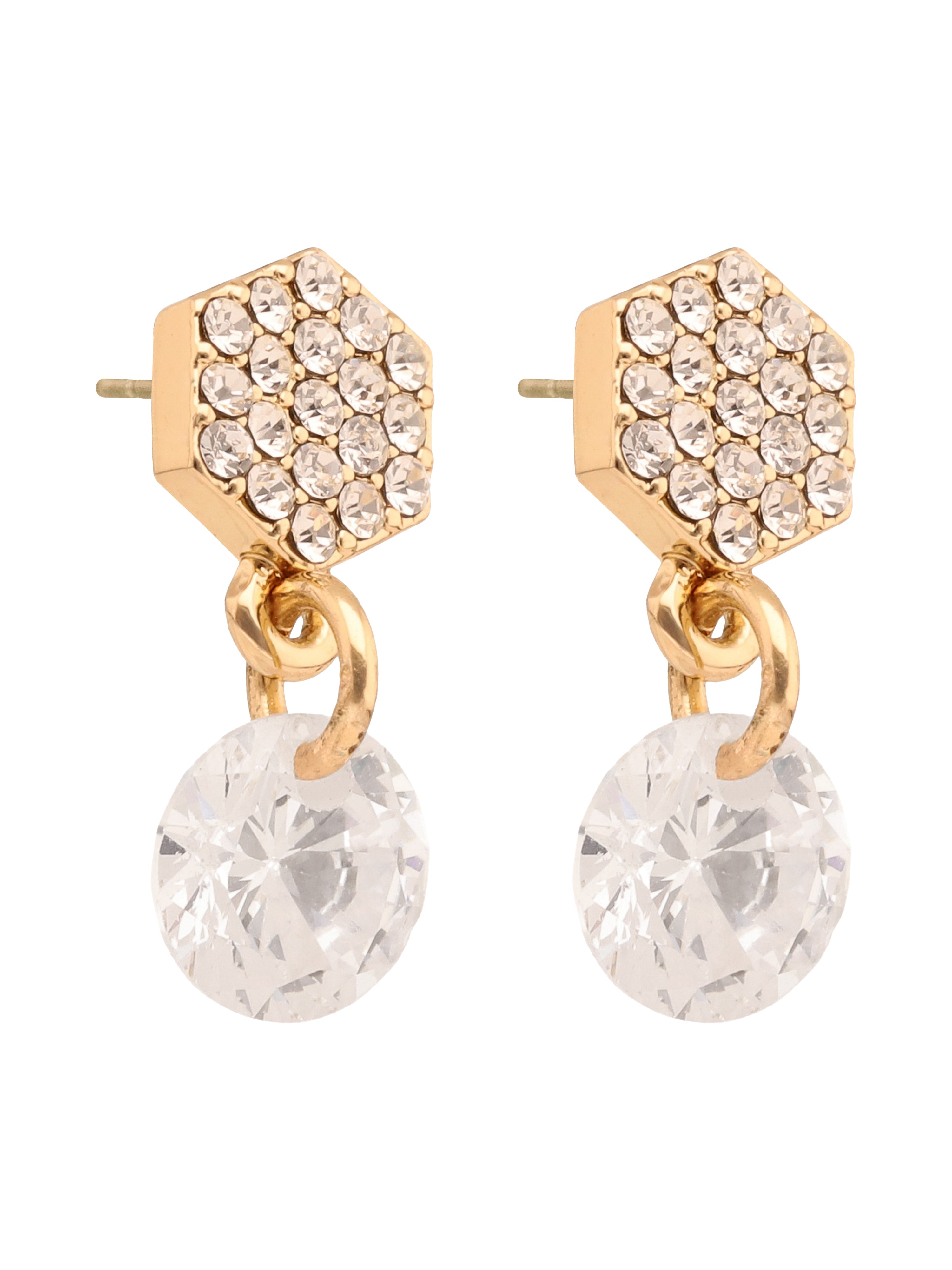 Aretes DKNY WILLA dorado