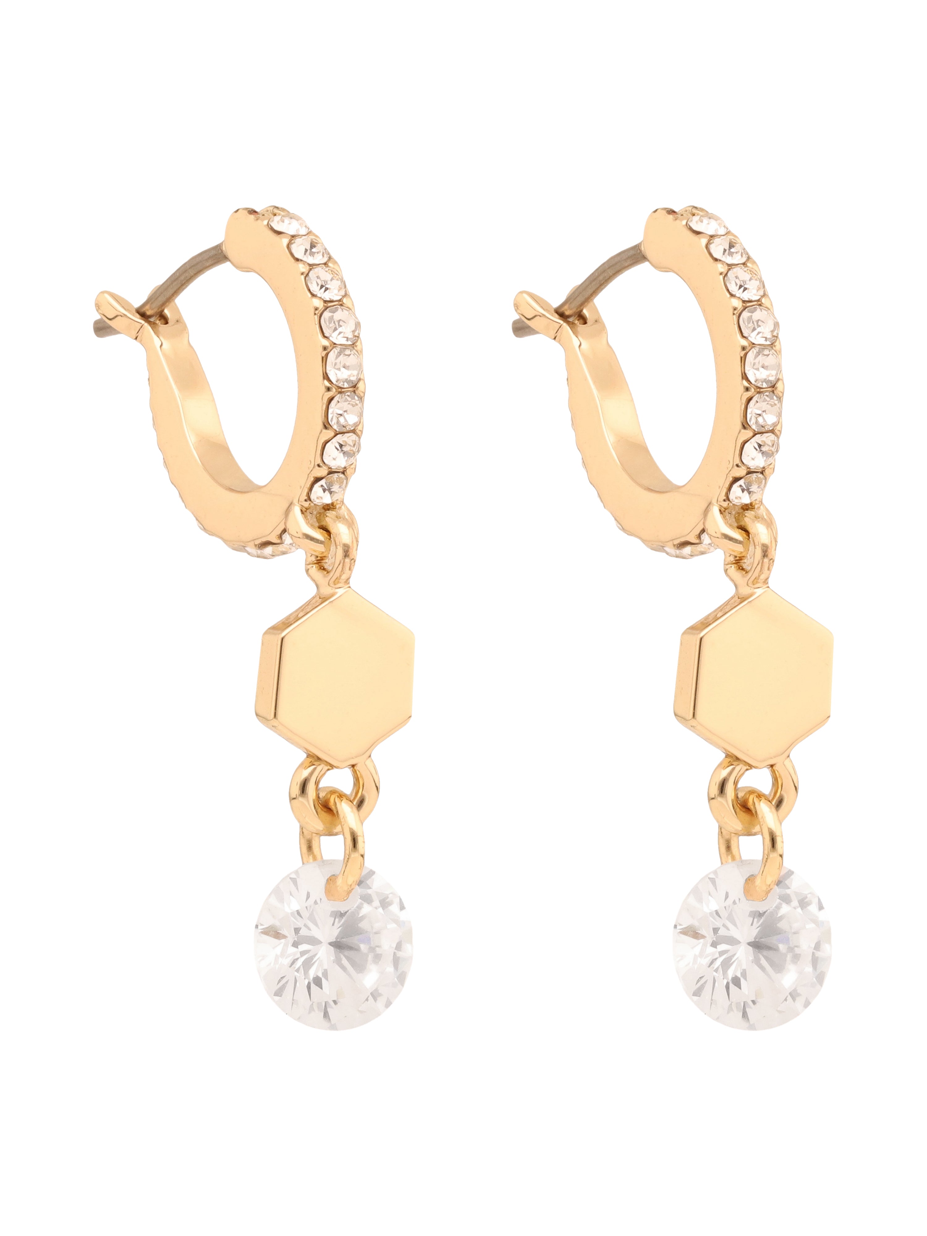Aretes DKNY WILLA dorado
