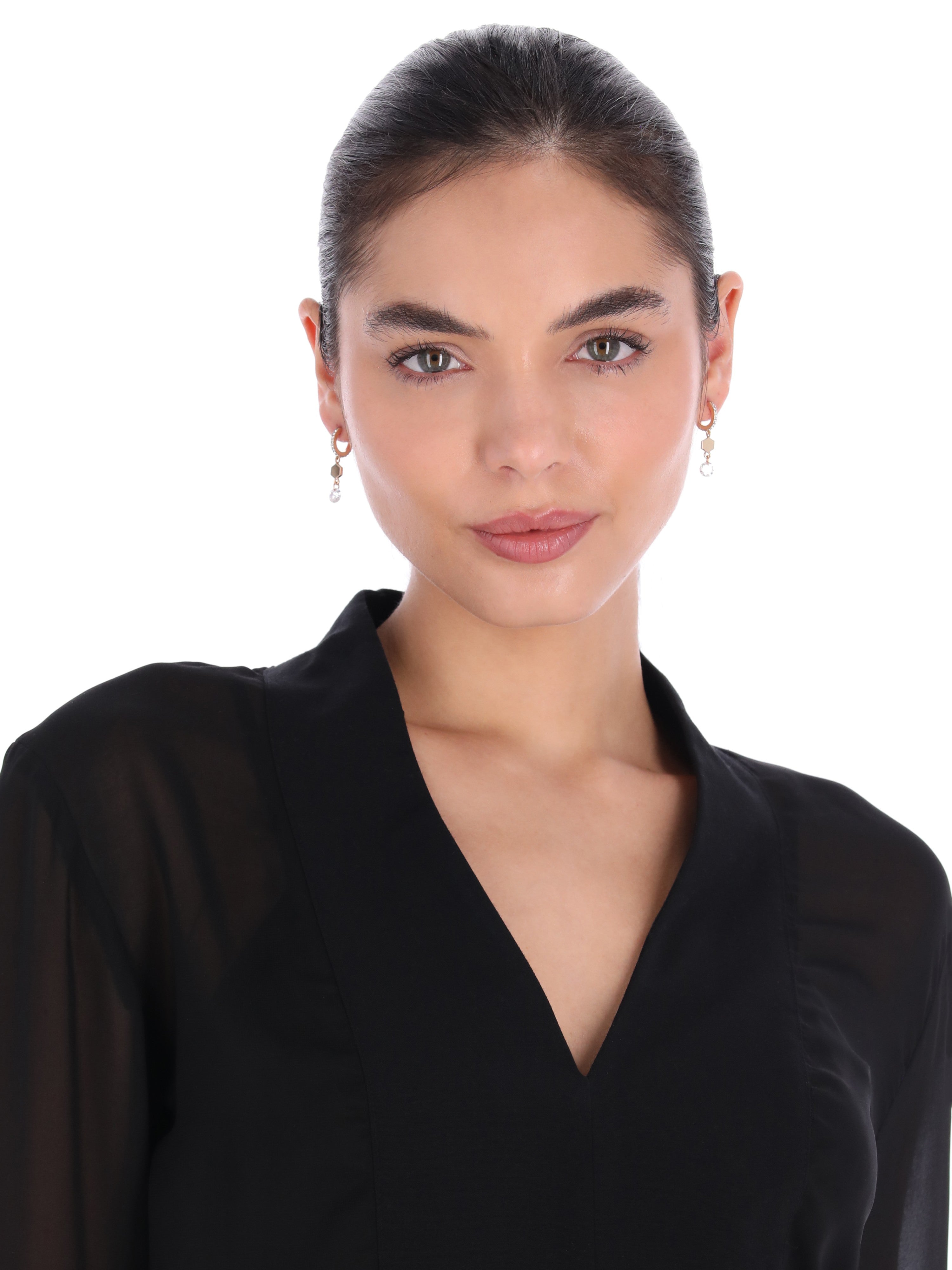 Aretes DKNY WILLA dorado