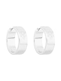 ARETES DKNY COLOR PLATEADO FORMA CIRCULAR 04G00890