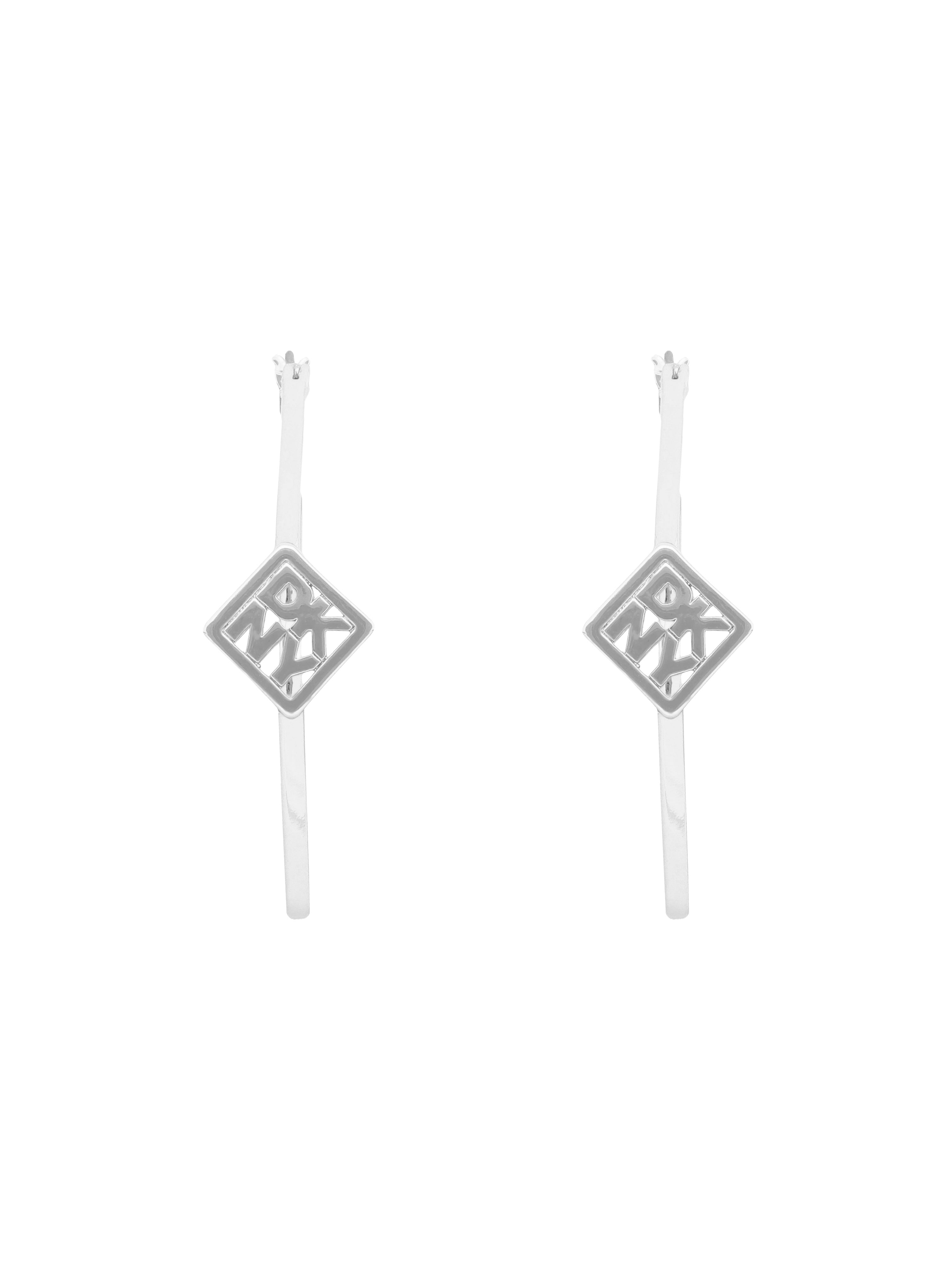 Aretes DKNY KALINA plateado