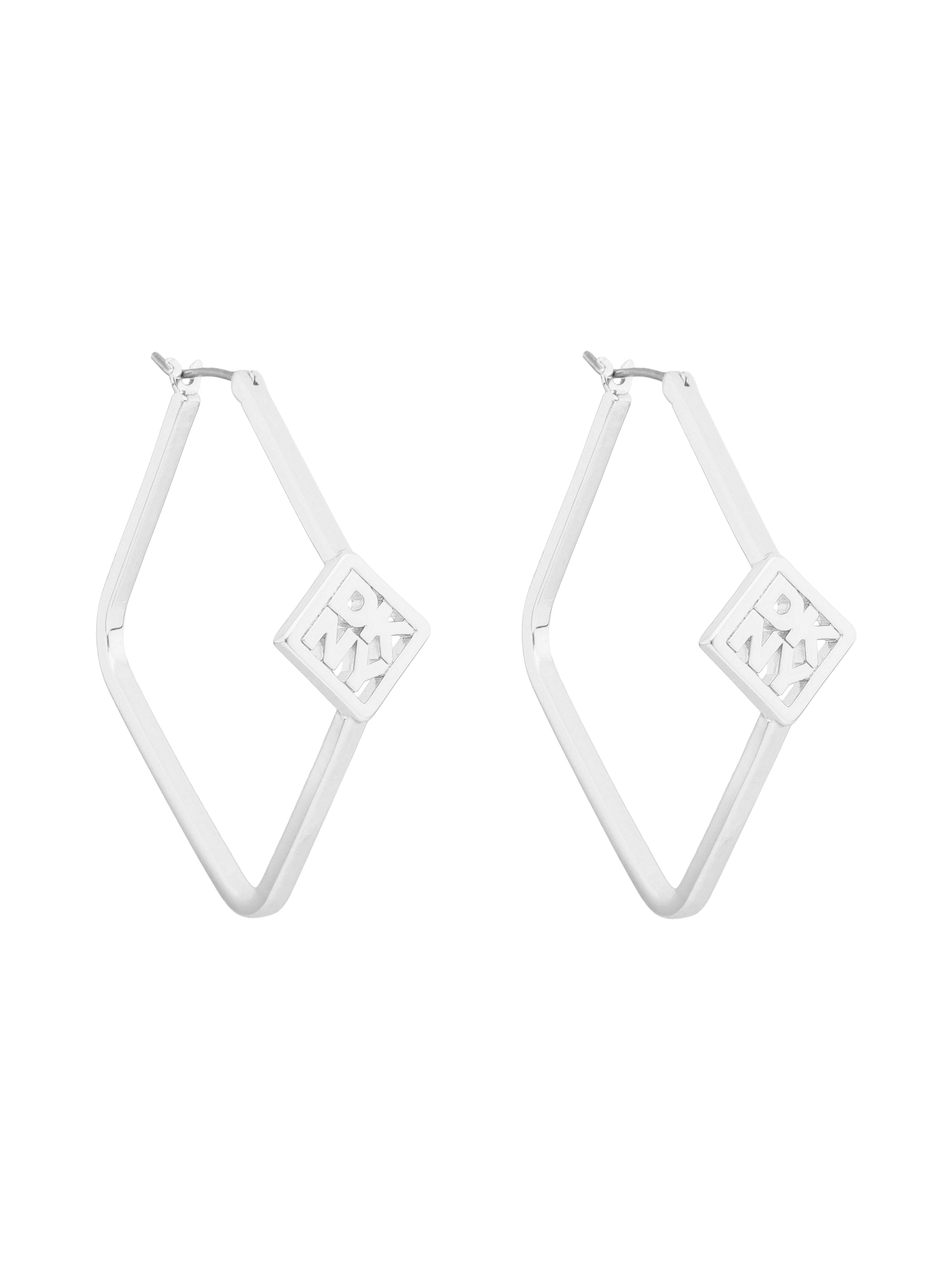 Aretes DKNY KALINA plateado