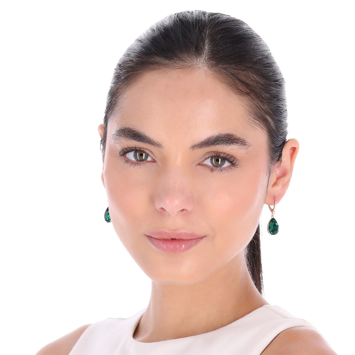 ARETES DKNY RIVET LOGO F25 VERDE