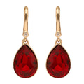 ARETES DKNY RIVET LOGO F25 ROJO