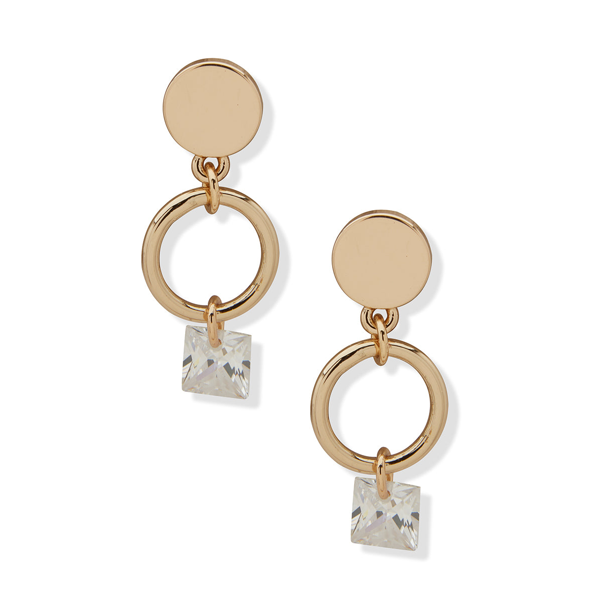 ARETES DKNY COLOR DORADO FORMA CIRCULAR 04G00904