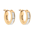 Aretes DKNY Color Dorado Forma Circular 04G00917