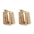 ARETES DKNY COLOR DORADO FORMA IRREGULAR 04G00918