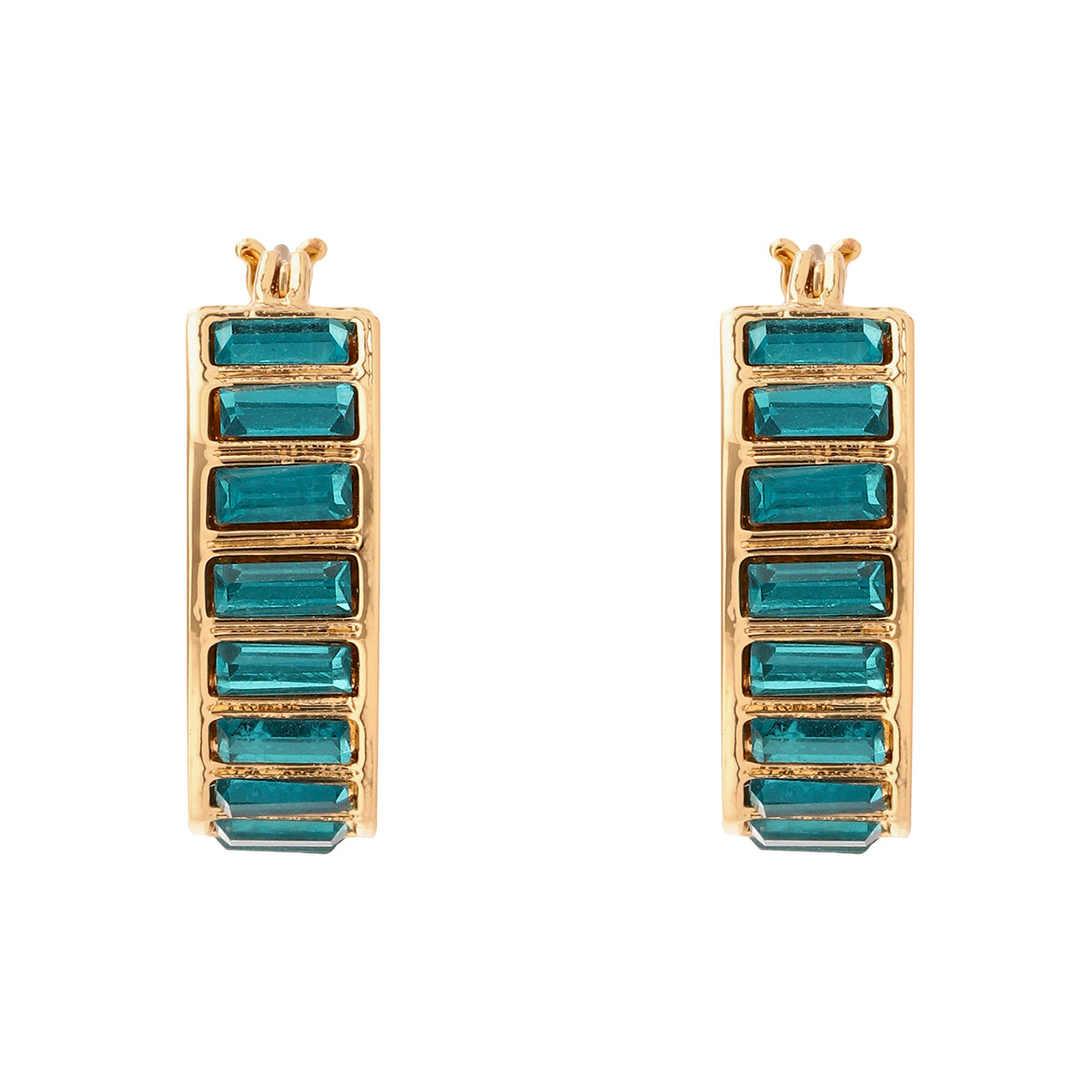 ARETES DKNY COLOR VERDE FORMA CIRCULAR 04G00919