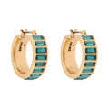 ARETES DKNY COLOR VERDE FORMA CIRCULAR 04G00919