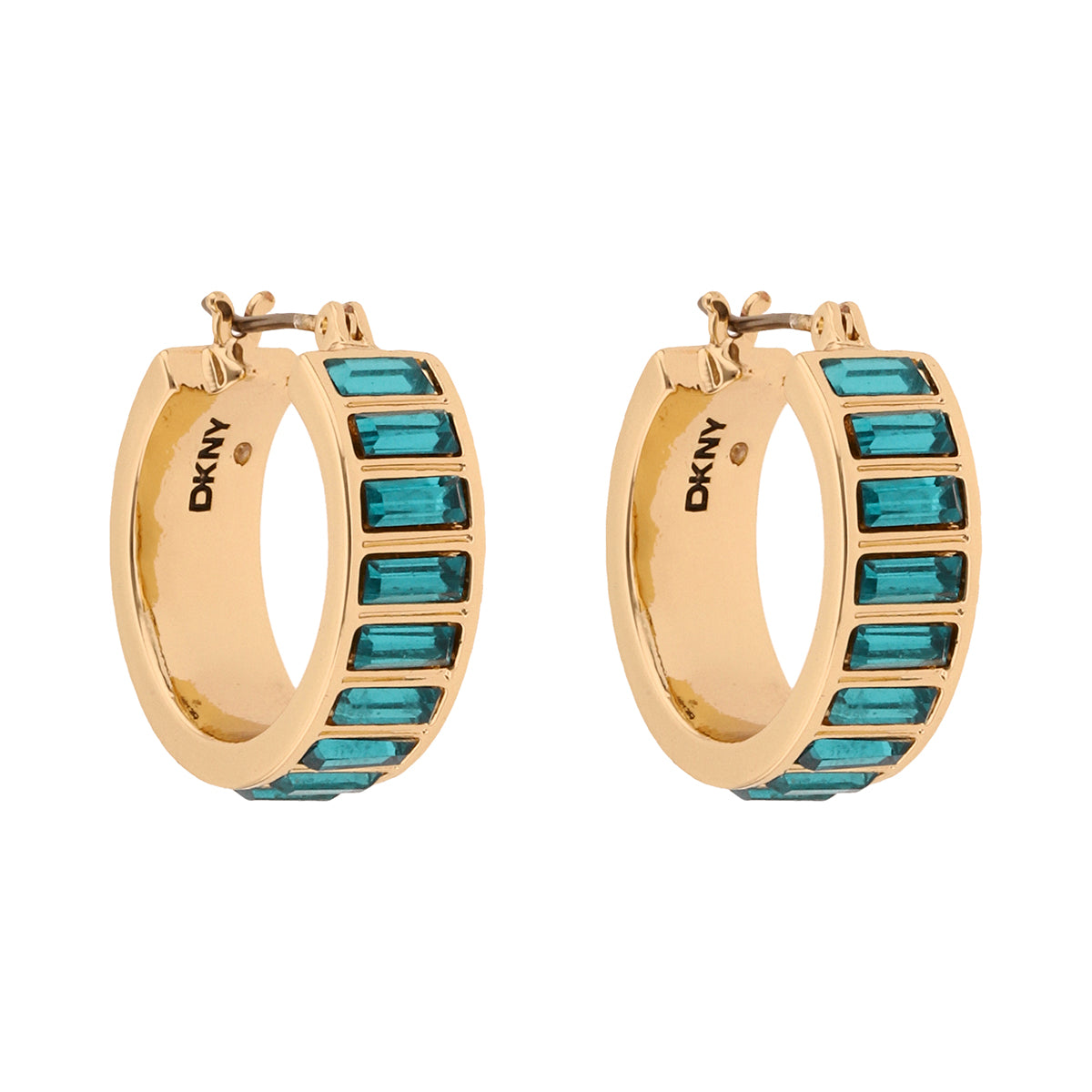 ARETES DKNY COLOR VERDE FORMA CIRCULAR 04G00919