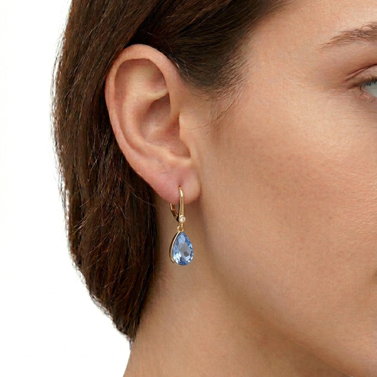 ARETES DKNY COLOR DORADO FORMA GOTA 04G00961