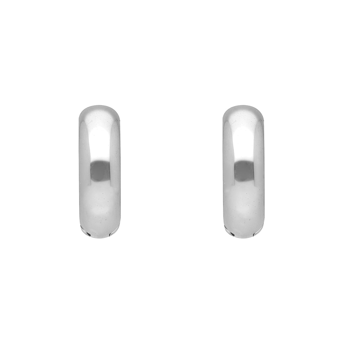 ARETES DKNY COLOR PLATEADO FORMA CIRCULAR 04G00970