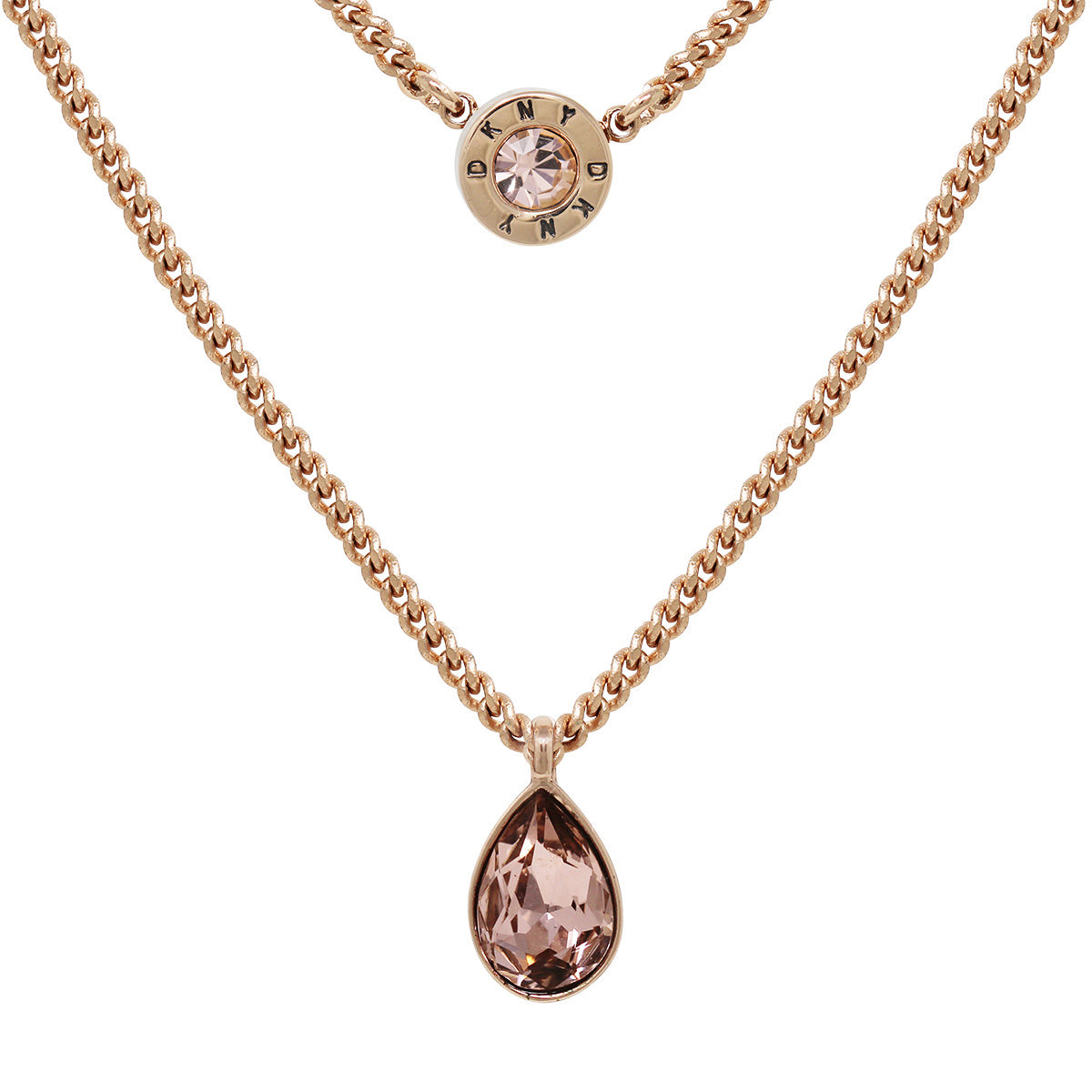 COLLAR DKNY RE COLORS BASICS ORO ROSA