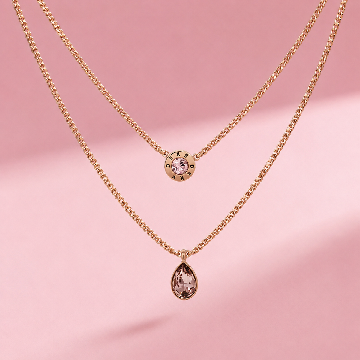 Collar Re Colors Oro Rosa — DKNY