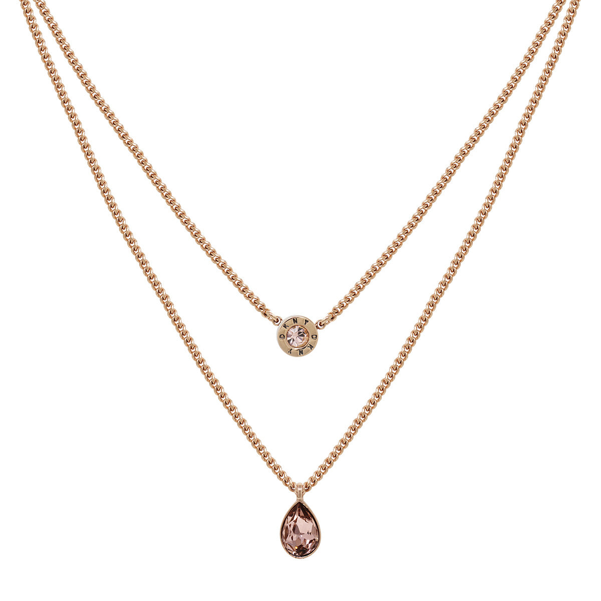 COLLAR DKNY RE COLORS BASICS ORO ROSA