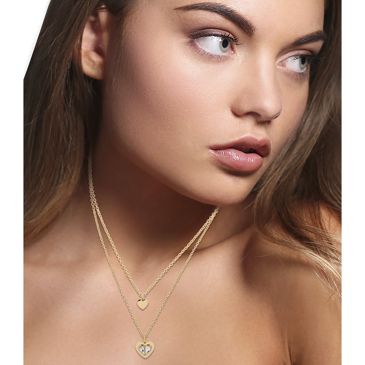 COLLAR DKNY COLOR DORADO FORMA CORAZÓN 04N00076_N