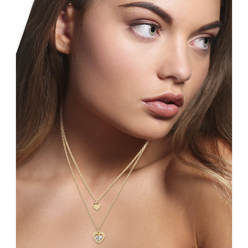 COLLAR DKNY COLOR DORADO FORMA CORAZÃ“N 04N00076_N