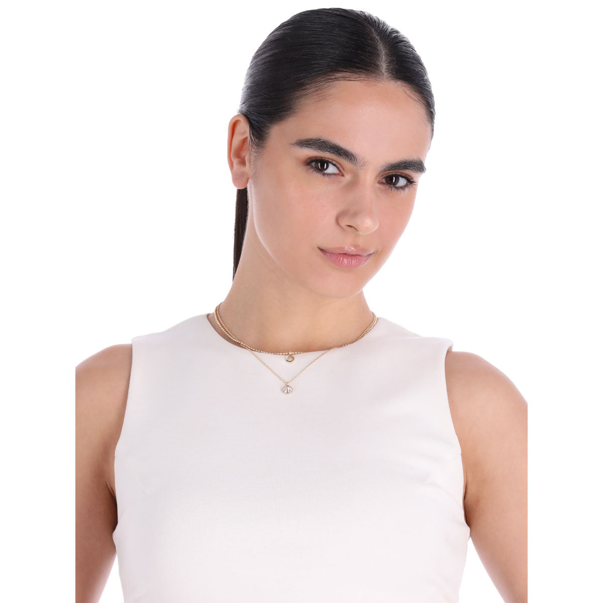 COLLAR DKNY JADE DORADO