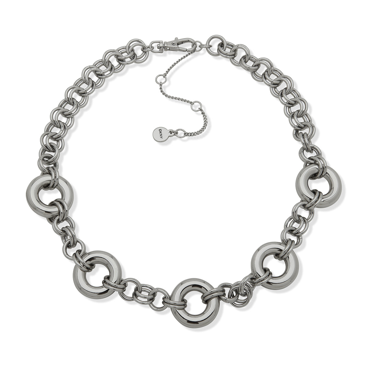 COLLAR DKNY RAINE PLATEADO