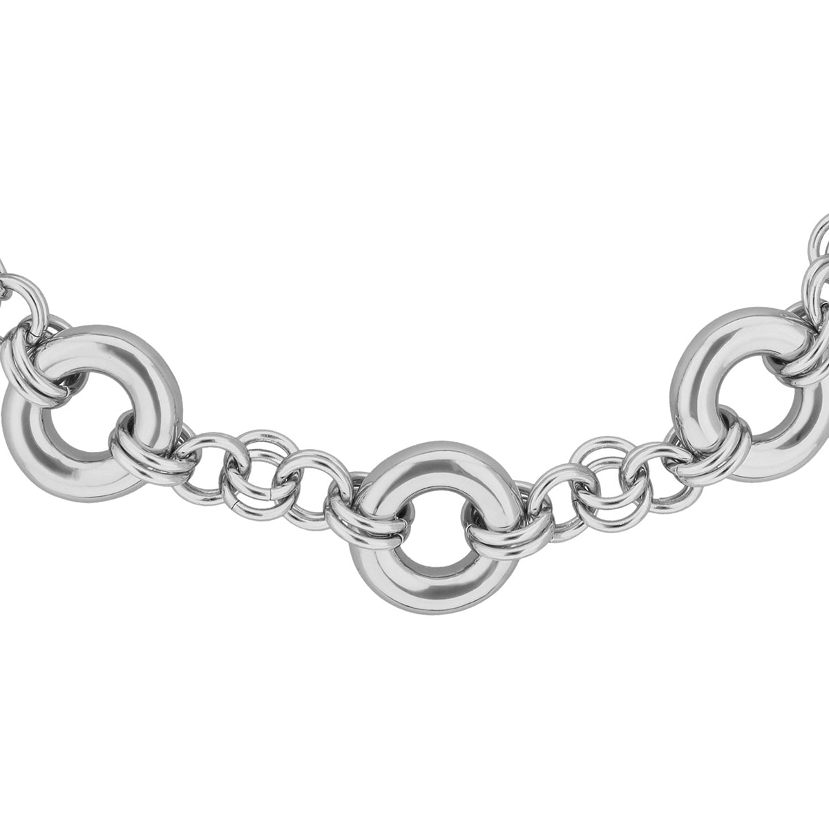 COLLAR DKNY RAINE PLATEADO
